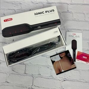 New TYMO Ionic Plus Hair Straightening Brush 2023 Upgraded Thick Curly Hair